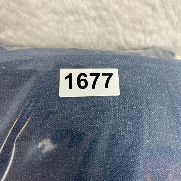 Old Navy Wow Flare Jeans Women 6 (28x30)‎ Blue Denim High-Rise Stretch Whiskered - Picture 11 of 11